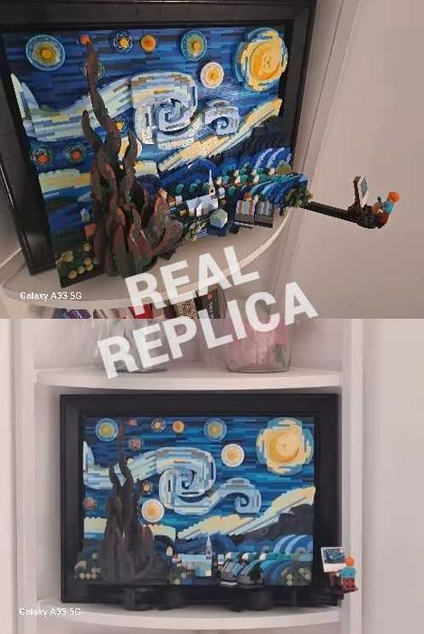 NOU TIP le go tablou Vincent van Gogh Noapte instelata 21333