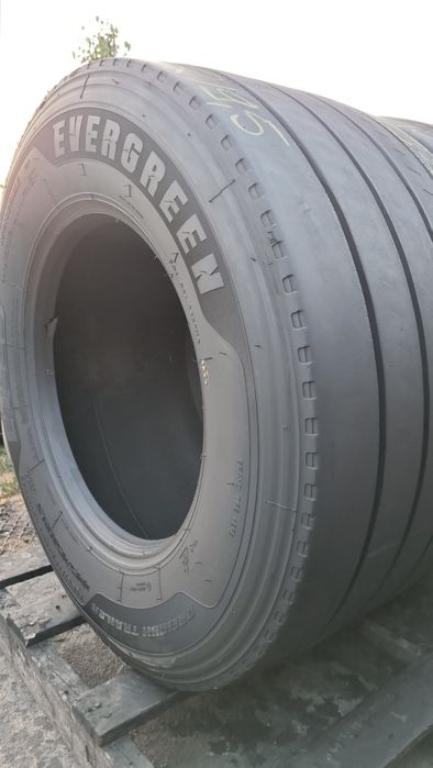 2 Anvelope Semiremorca Evergreen  445/45 R19.5 DOT4222.