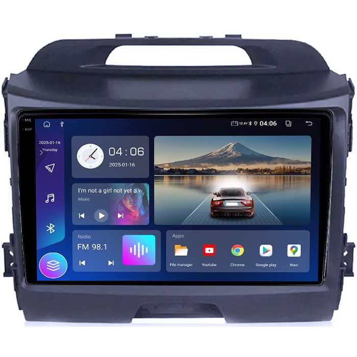 Navigatie KIA Sportage 2010-2015,  Android 14,9 INCH, 4GB RAM/64GB ROM