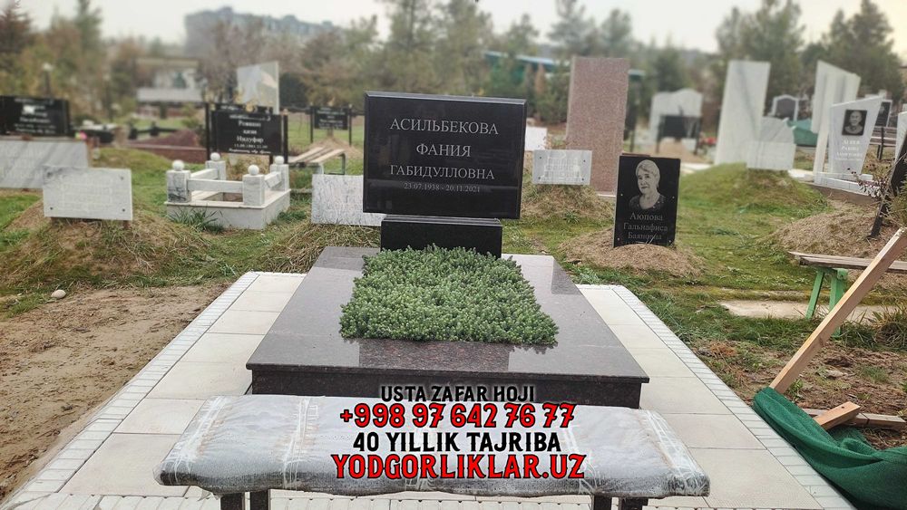 Yodgorlik Qabr Tosh Yasash Yashnobod Tumani Надгробия Яшнободский р-н