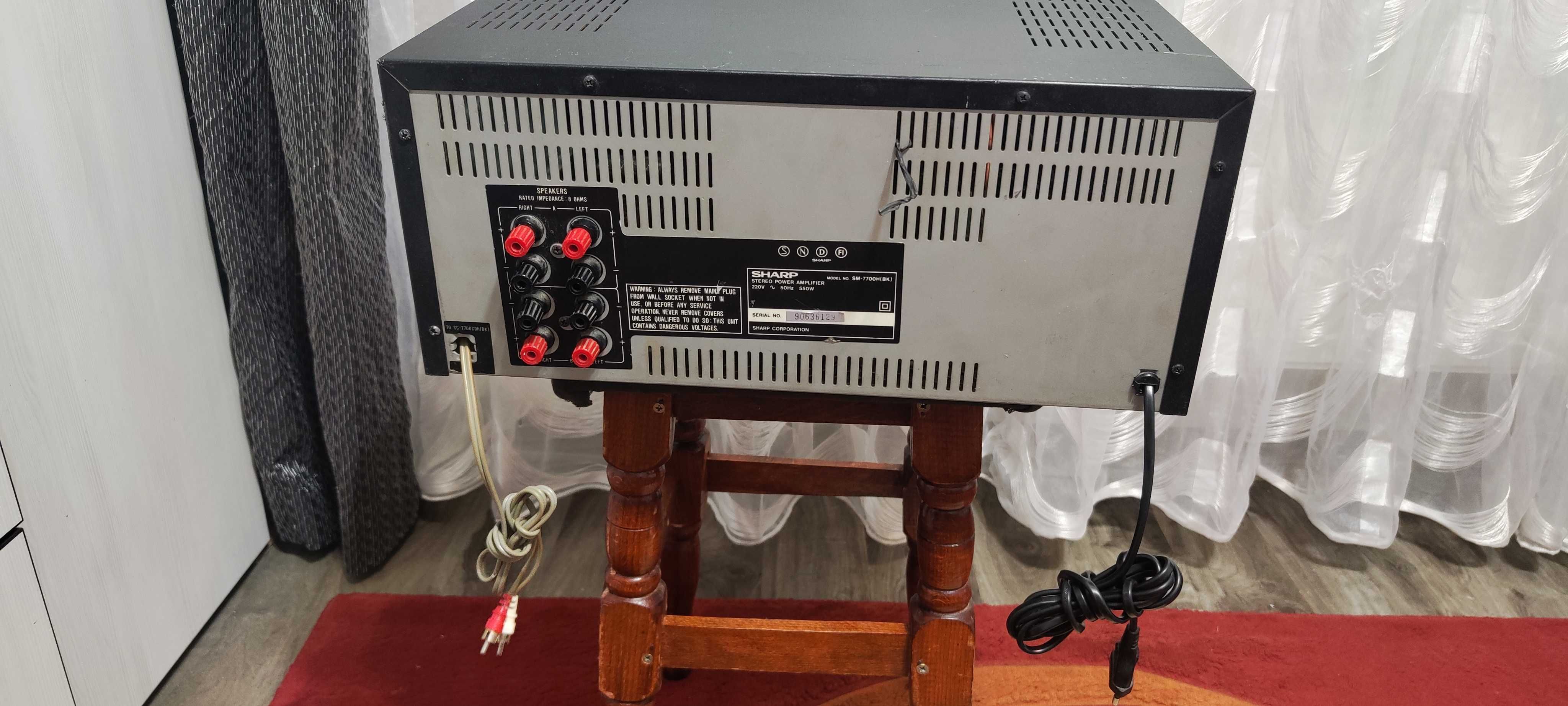 Amplificator Audio Putere Audio Sharp SM-7700H Statie 2 x 160 Watt RMS