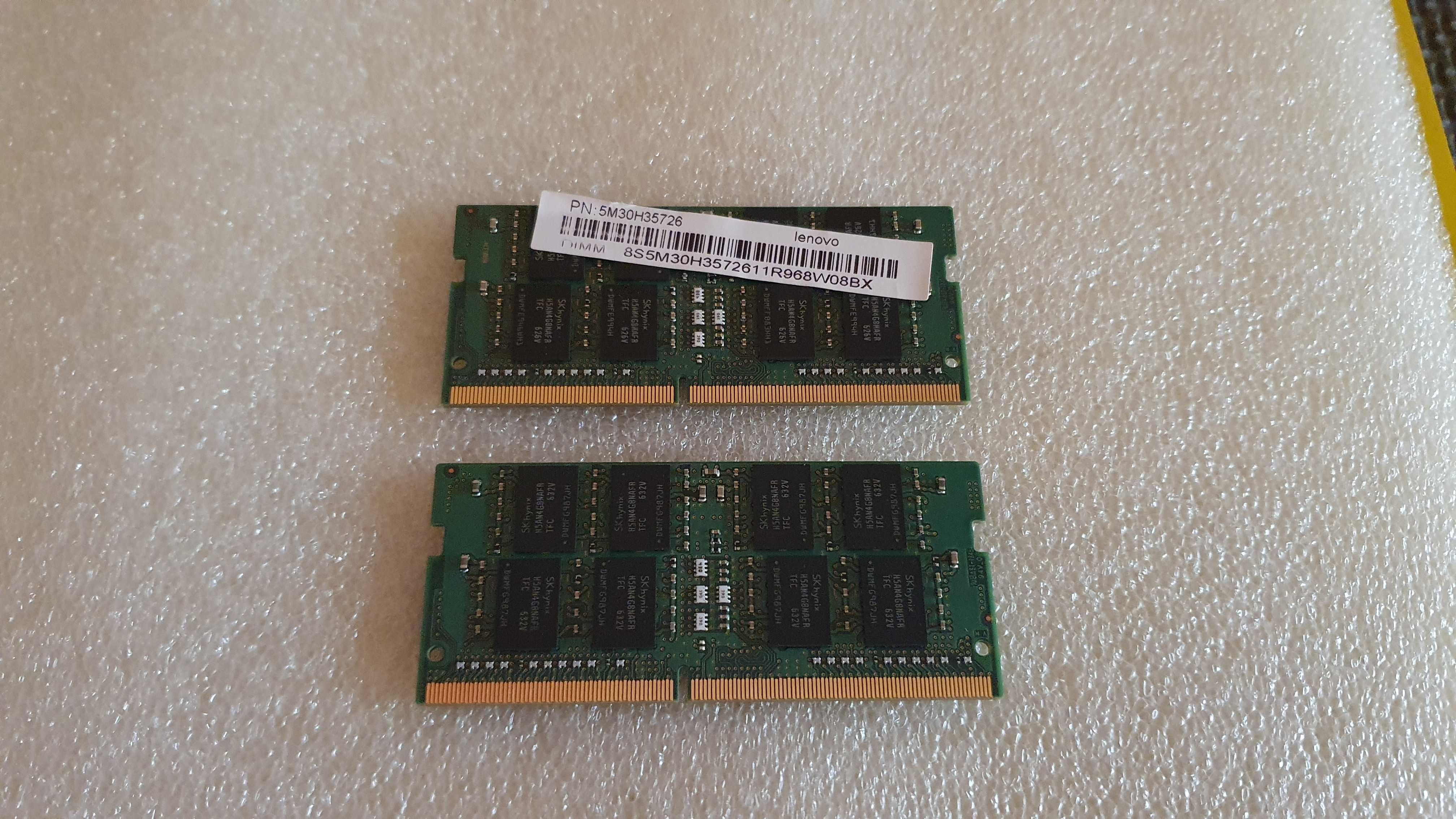 RAM memory SK Hynix 8GB DDR4-2133 SODIMM, РАМ памет, Lenovo