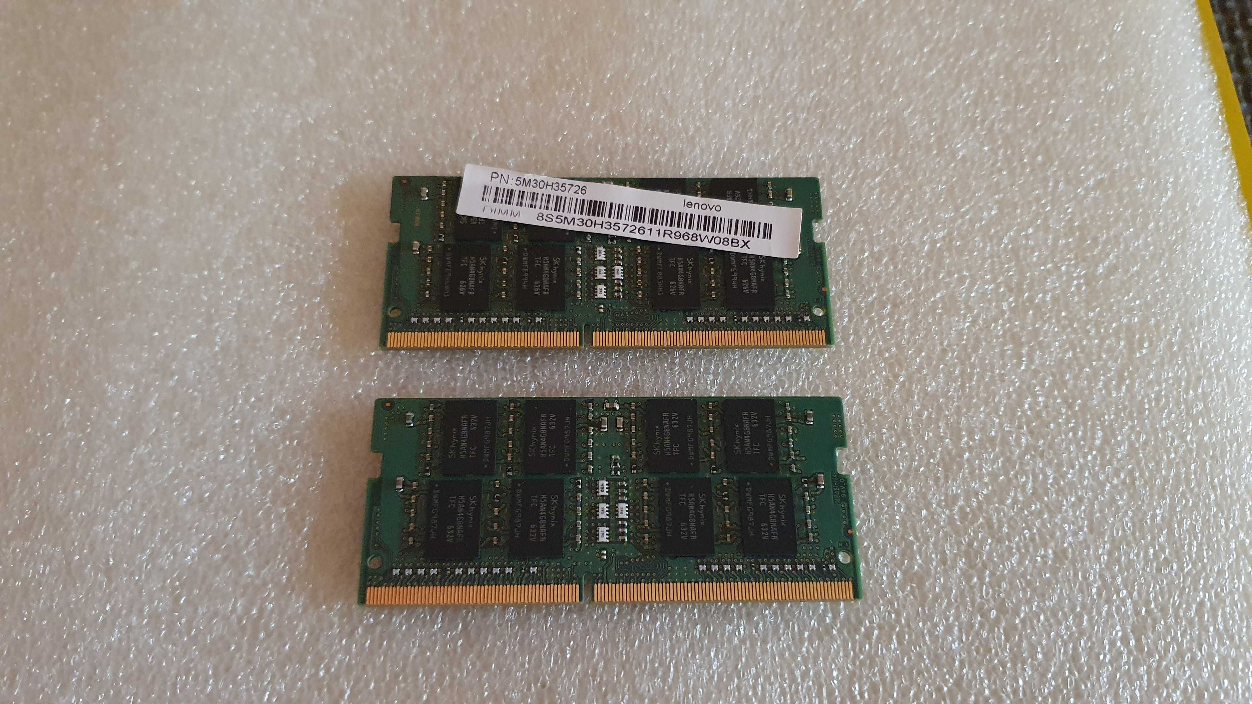 RAM memory SK Hynix 2 х 8GB DDR4-2133 SODIMM, РАМ памет, Lenovo