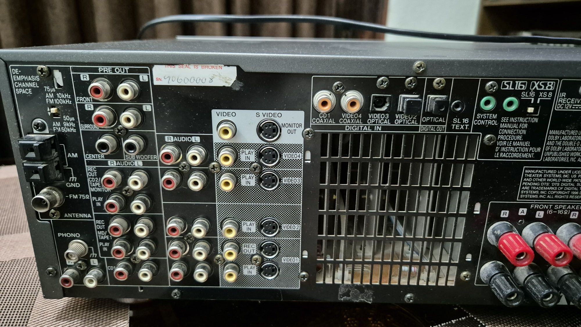 Топ Ресивер Kenwood krf-v9992D