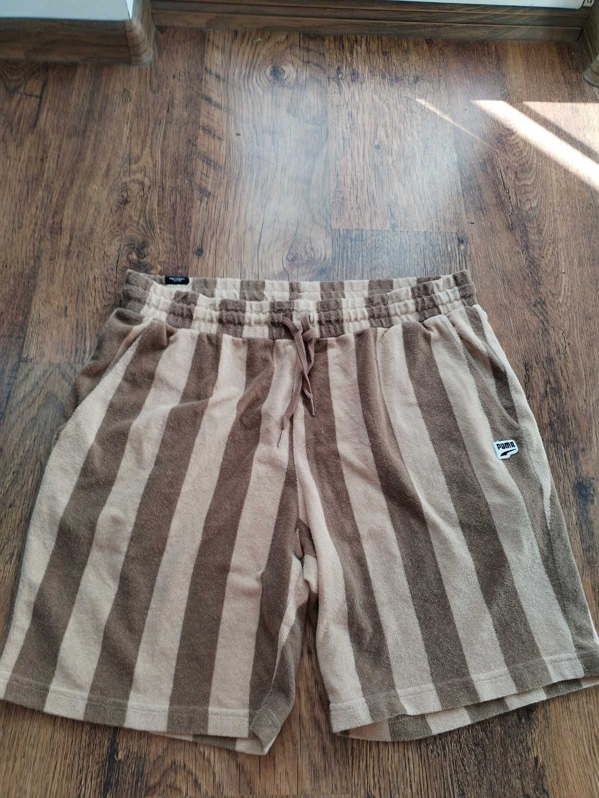 puma downtown shorts men brune - страхотни мъжки панталони ХЛ