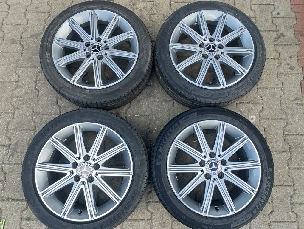 Jante originale Mercedes SLK W 172 , 17'' cu anvelope de vara