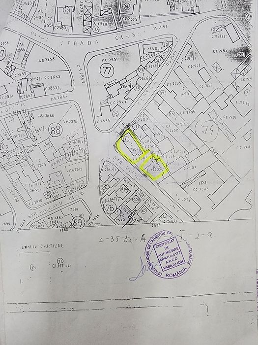 TEREN CENTRU IASI str: Closca nr 19