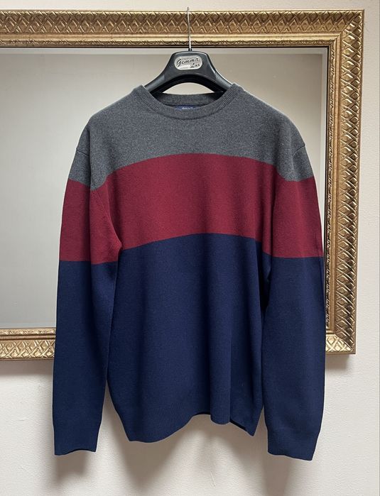 Pulover bărbați Gant, lână și cașmir