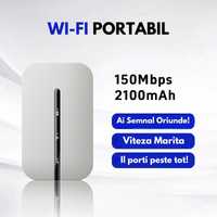 Router Wi-Fi 4G Portabil, 150Mbps, Rapid, Usor de Folosit