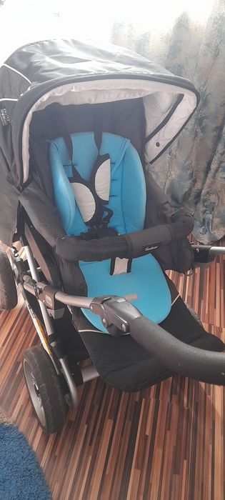 Cărucior Emmaljunga 2 in 1 cu landou+sport cu accesorii