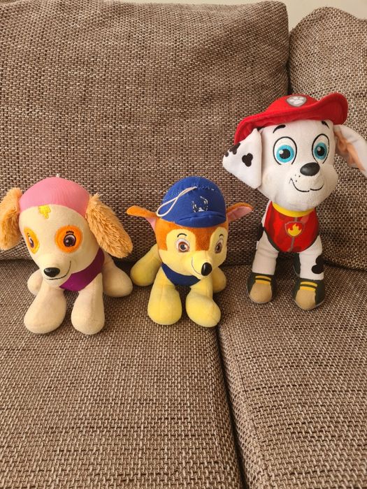 Плюшени играчки Пес Патрул, Скай, Чейс, Маршал