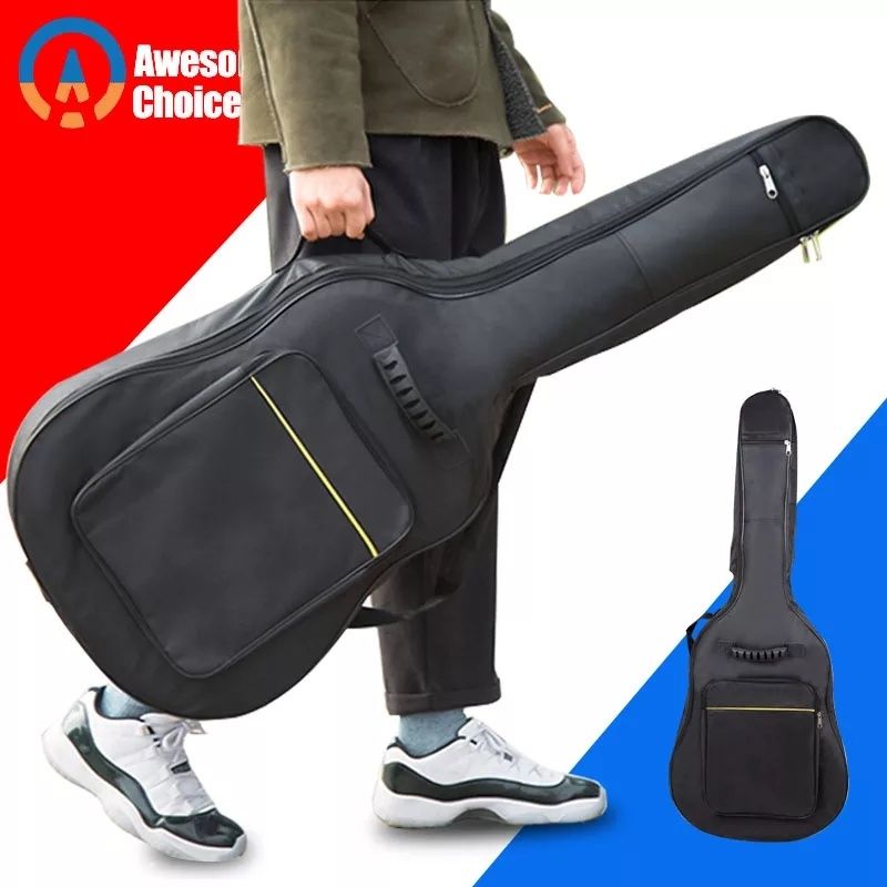 Сумка для гитары новая рюкзак на молнии анти ударный влагостойкий