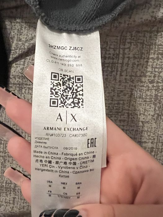 Hanorac Armani Exchange