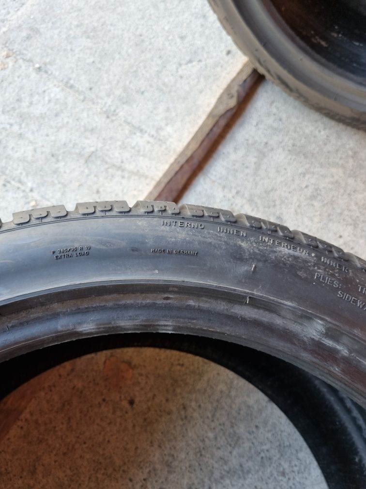 2 anvelope iarna ca si noi PIRELLI 285/35/19 dot 2019 pret per bucata