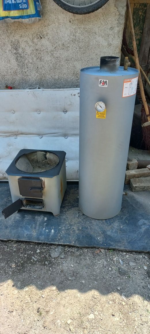 Boiler cu focar utilizat