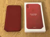 Husa originala piele naturala Apple FOLIO pentru Iphone XS Max