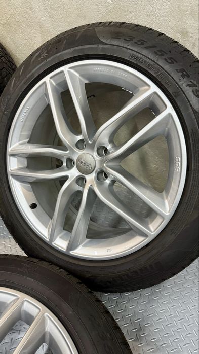Джанти с зимни гуми 5х112 19” BBS SX