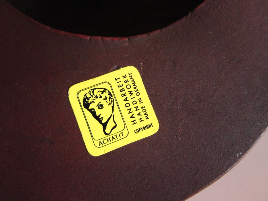 cadou rar Față de Copil handmade ceramica Achatit original Germania'70