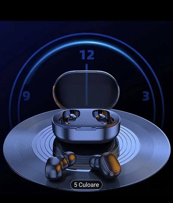 Căști wireless noi sigilate cu încărcător