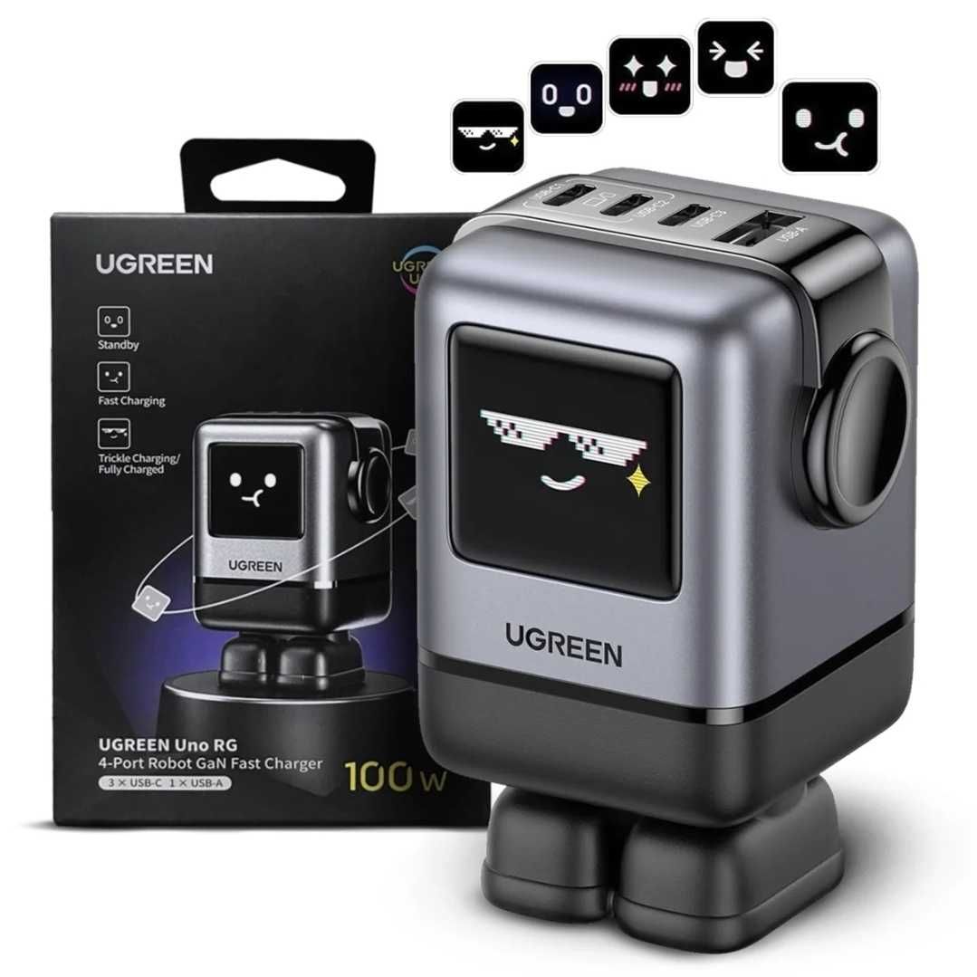 UGREEN Uno RG X688 100W GaN 3C+U EU Plug For Laptop/Macbook/Ultrabook