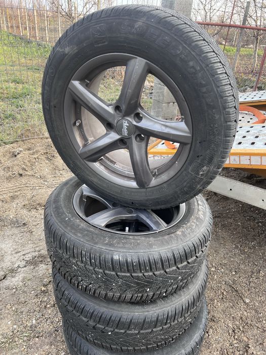 Jante aliaj anvelope iarna r16 duster
