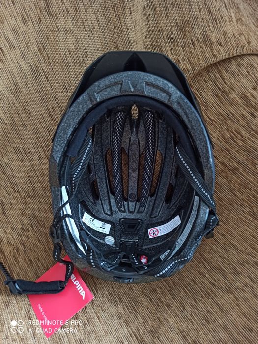 Casca ciclism Alpina Haga Led, 58-63 cm. (NOUĂ)