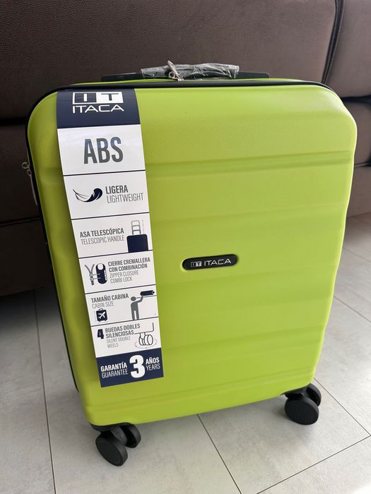 Troller de cabina Itaca Pistachio 55cm 42l TSA Nou