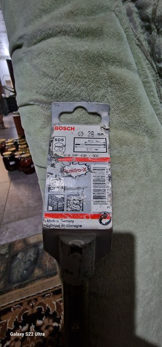 Бур на большой перфоратор