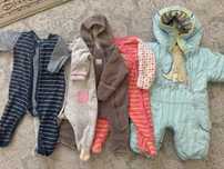 Детские вещи размеры с 0 до 5-6 лет