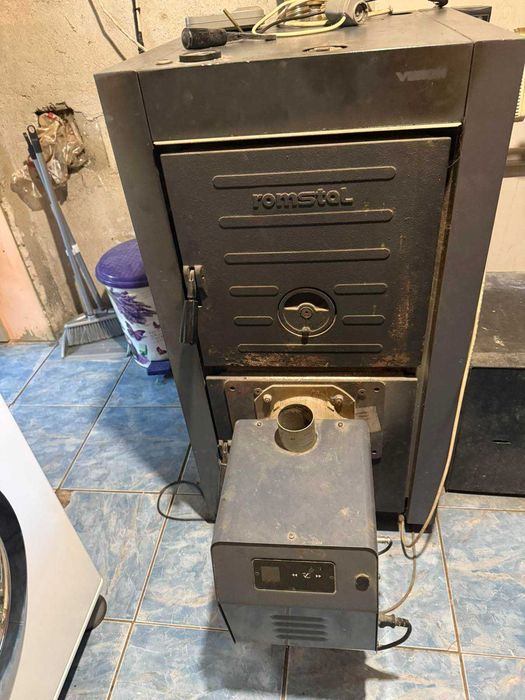 Чугунен пелетен котел Romstal 30kw