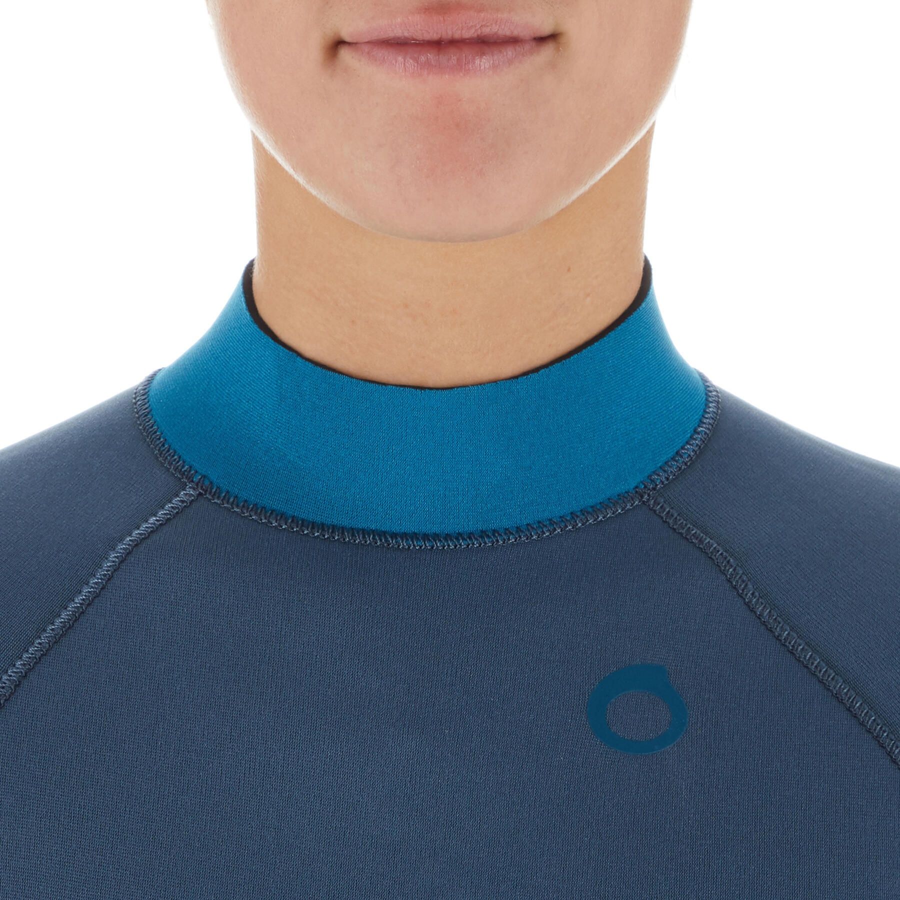 Combinezon scufundări,costum inot neopren 3mm,Gri închis,marime S