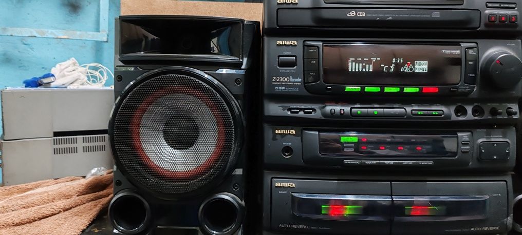 Combine Aiwa Z 2300 și Kenwood Rx29