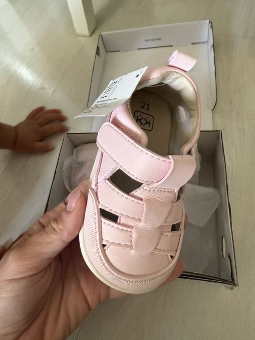 Бебешки сандали Колев и Колев