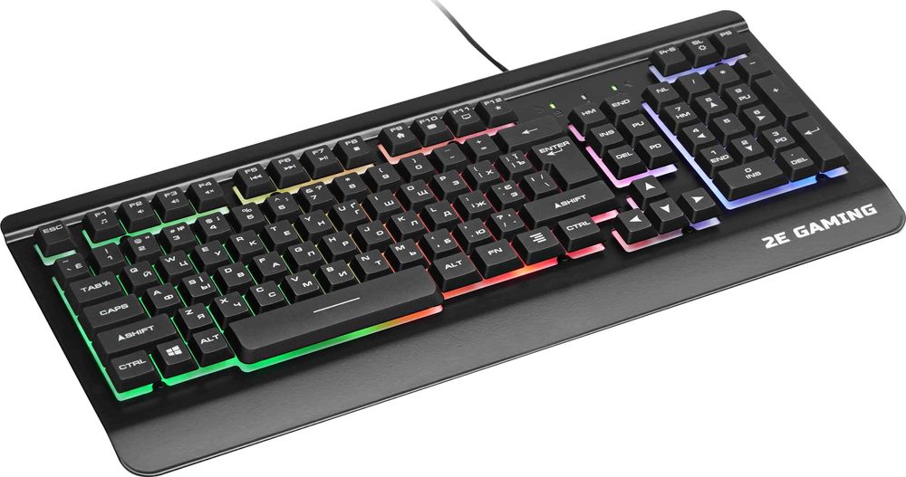 Клавиатура 2E Gaming KG320 мембрана RGB