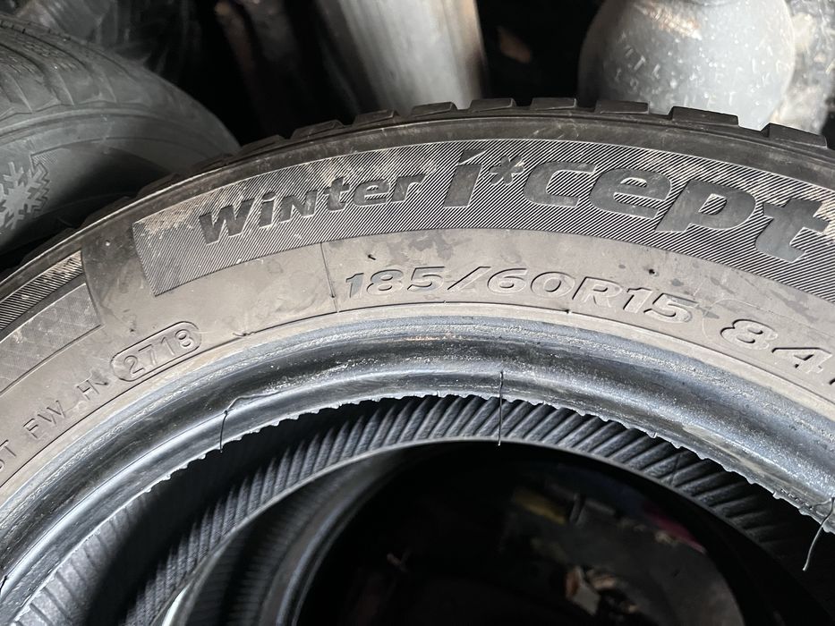 Продавам 4бр зимни гуми Hankook 185/60R15