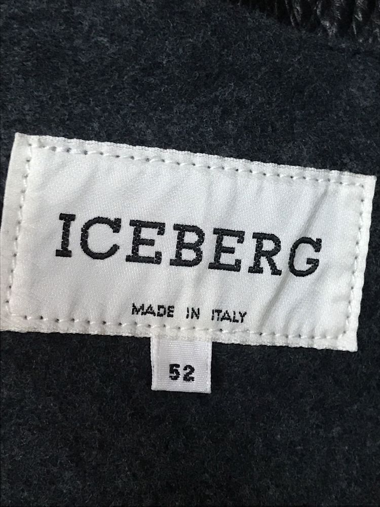 Мъжко кожено палто ,,ICEBERG” разм.52 (XL)