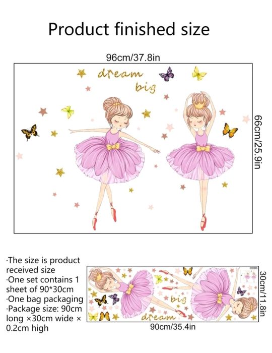 Decoratiune perete pt.fetita.