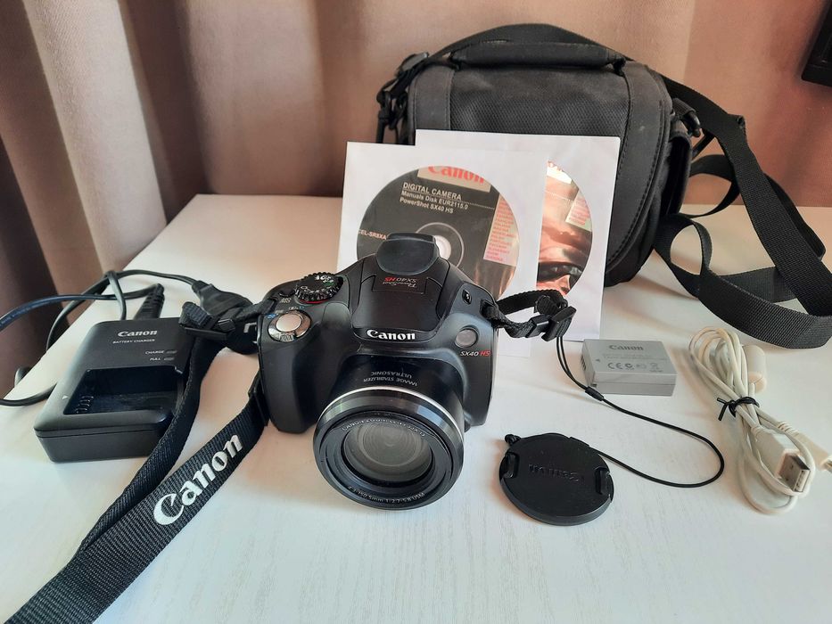 Цифровият фотоапарат Canon PowerShot SX40 HS