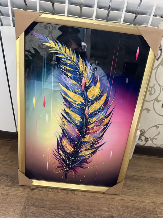 Картина для интерьера 3д новая