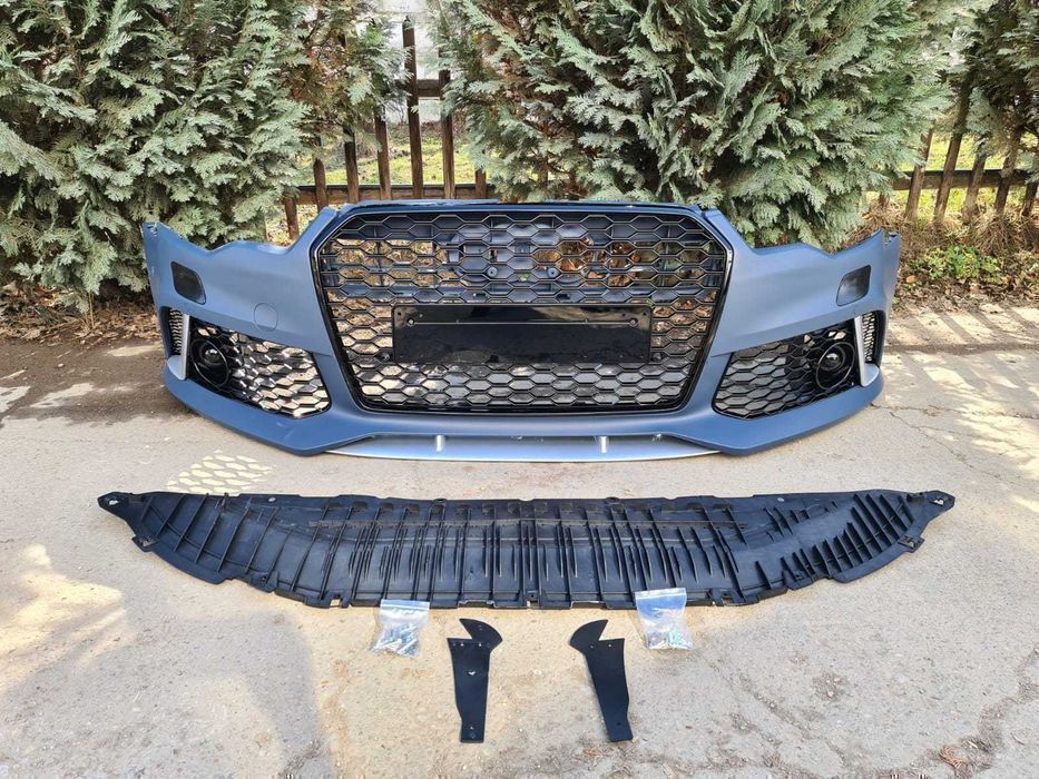 Bara Fata AUDI A6 4G RS6 Design (2011-2015) cu Grile