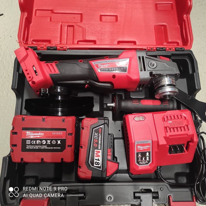 Flex milwaukee m18 cu 2 acumulatori