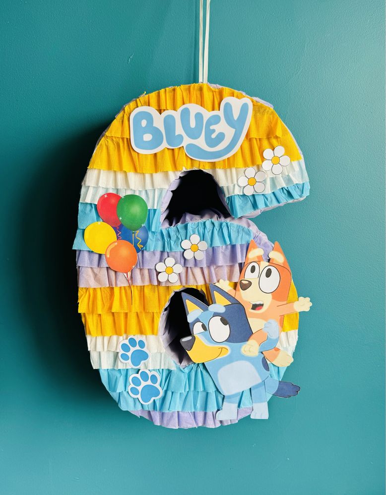Bluey and Bingo пинята Блуи и бинго