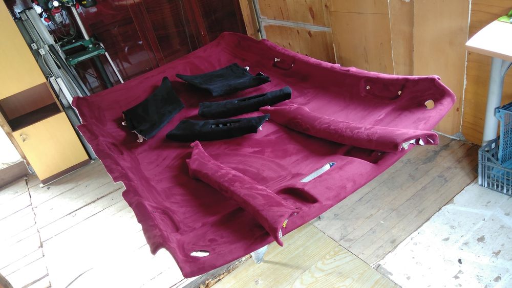 Претапициране на Автомобилни тавани и колонки.