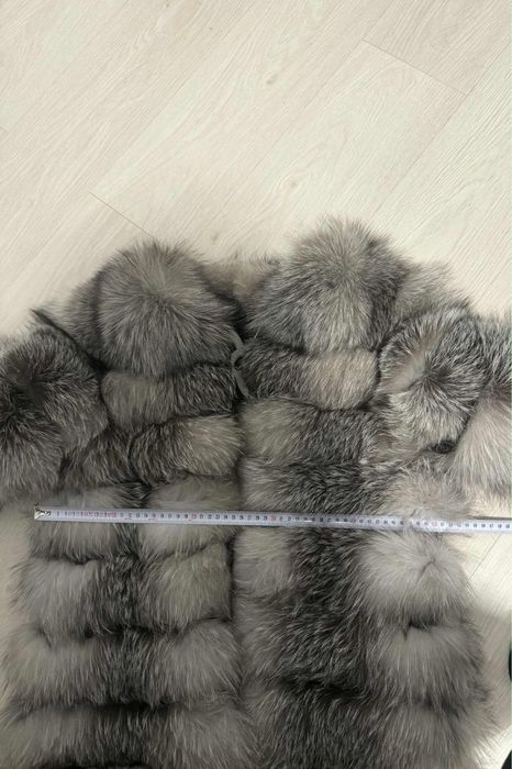 Blană naturală gri 6in1