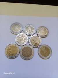 Vând 8 monede de 2 euro cent