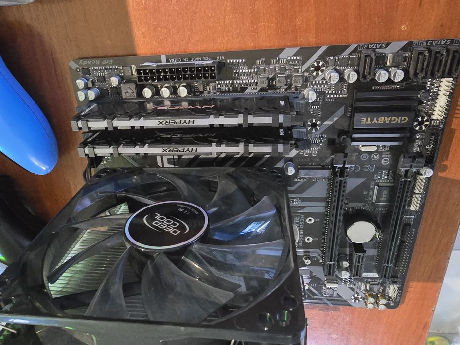 Продам комплектация проц и мать