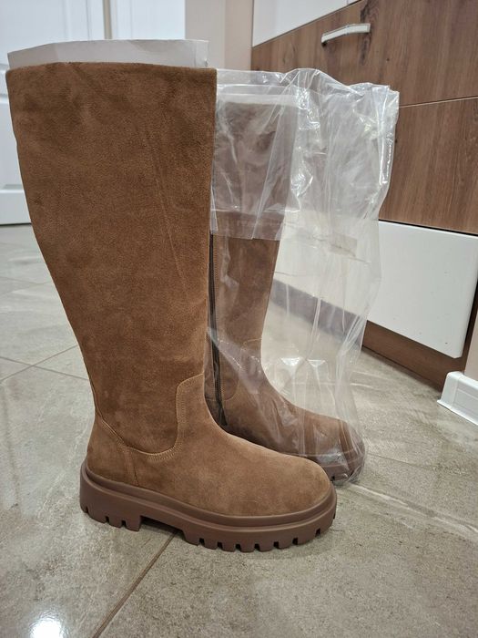 Ботуши About you естествена кожа