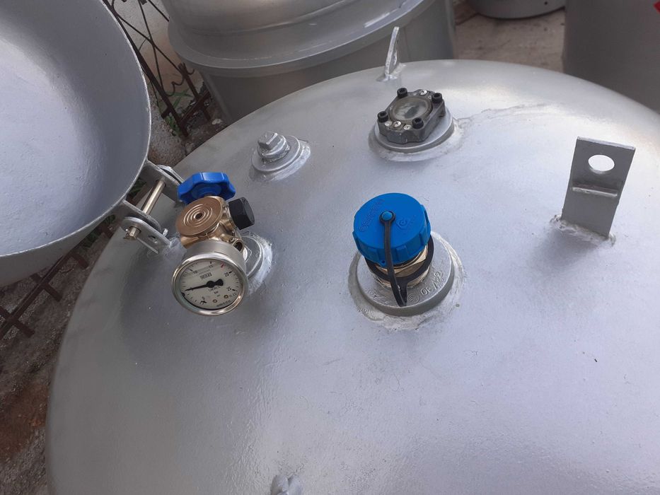 Газов резервоар цистерна 500 L Пропан Бутан LPG сгъстен въздух амоняк