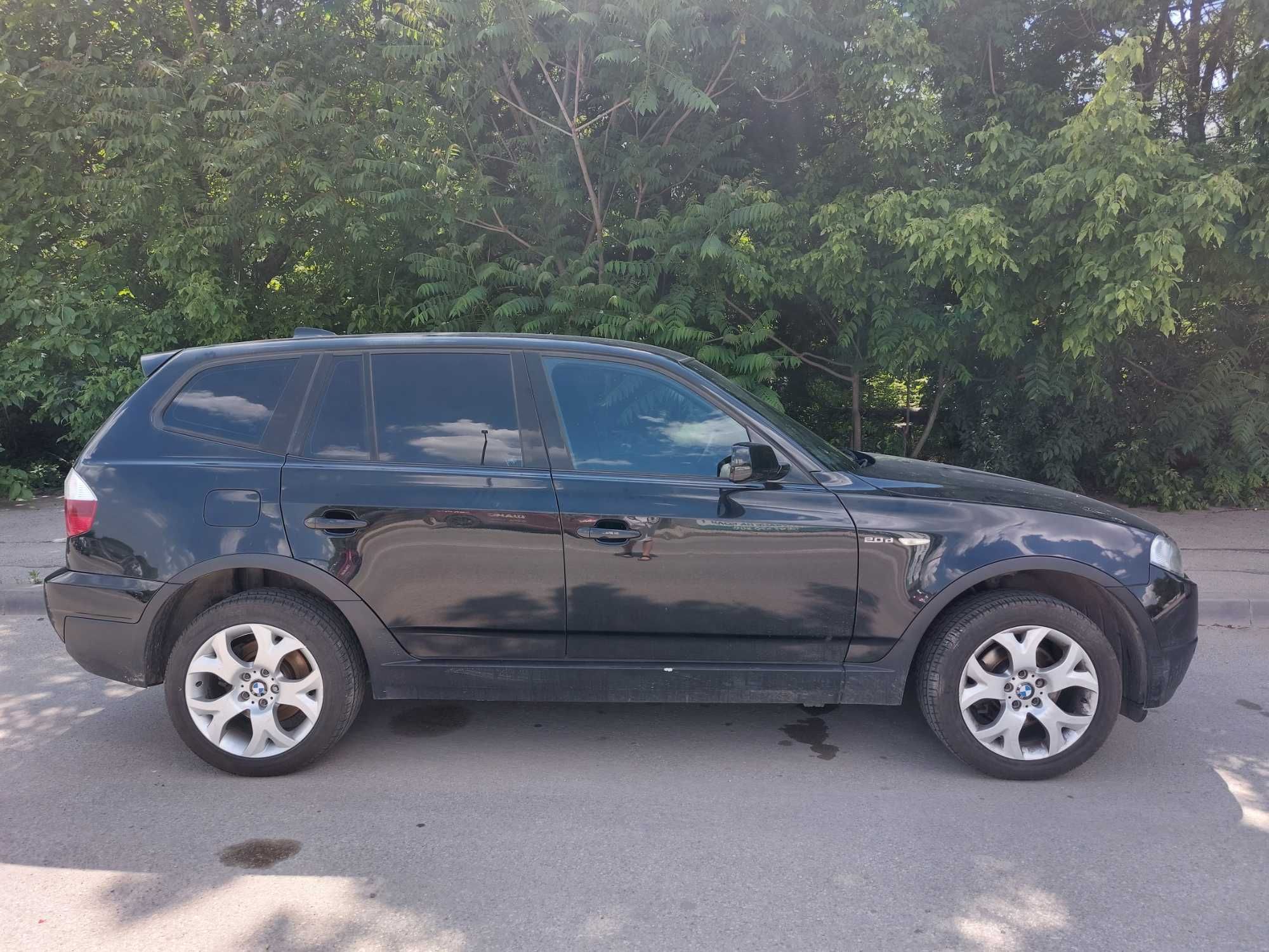 На Части:BMW X3 2.0d 177 к.с. AUTO 2008 Налични рейка, раздатка, табло
