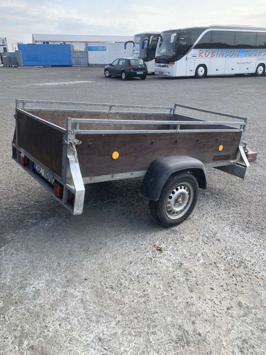 Немско ремарке с оригинални номера